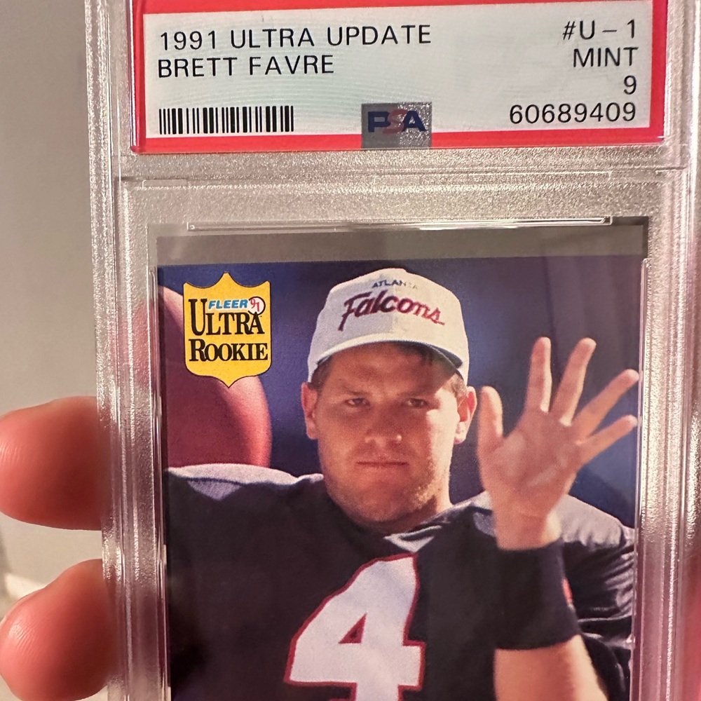 1991 Ultra Update Brett Favre Rookie card